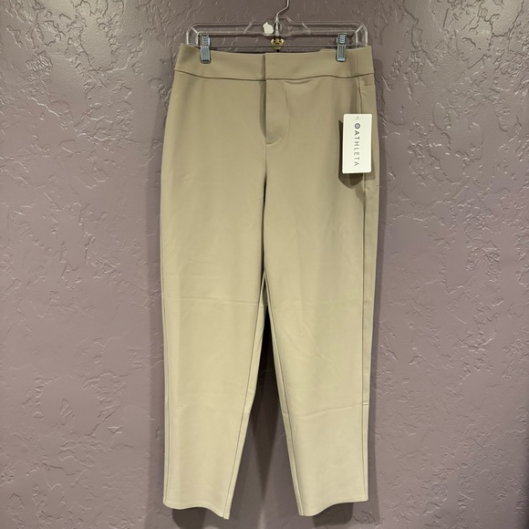 Athleta Pants - 🔖NWT Athleta Beige Stellar Trousers - 10